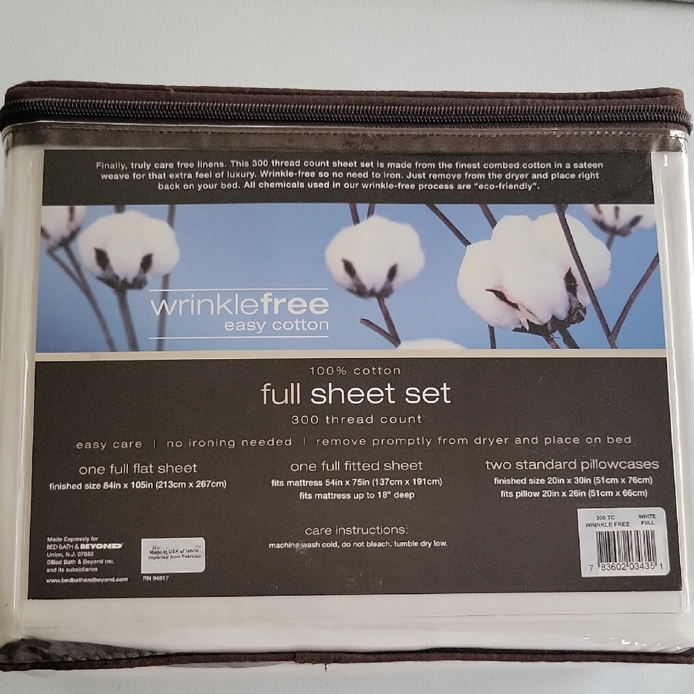 Bed Bath & Beyond Cream Sheet Set Luxurious Bedding